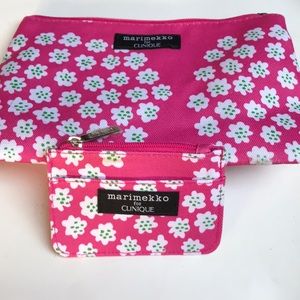Mari memo for Clinique Make up bags